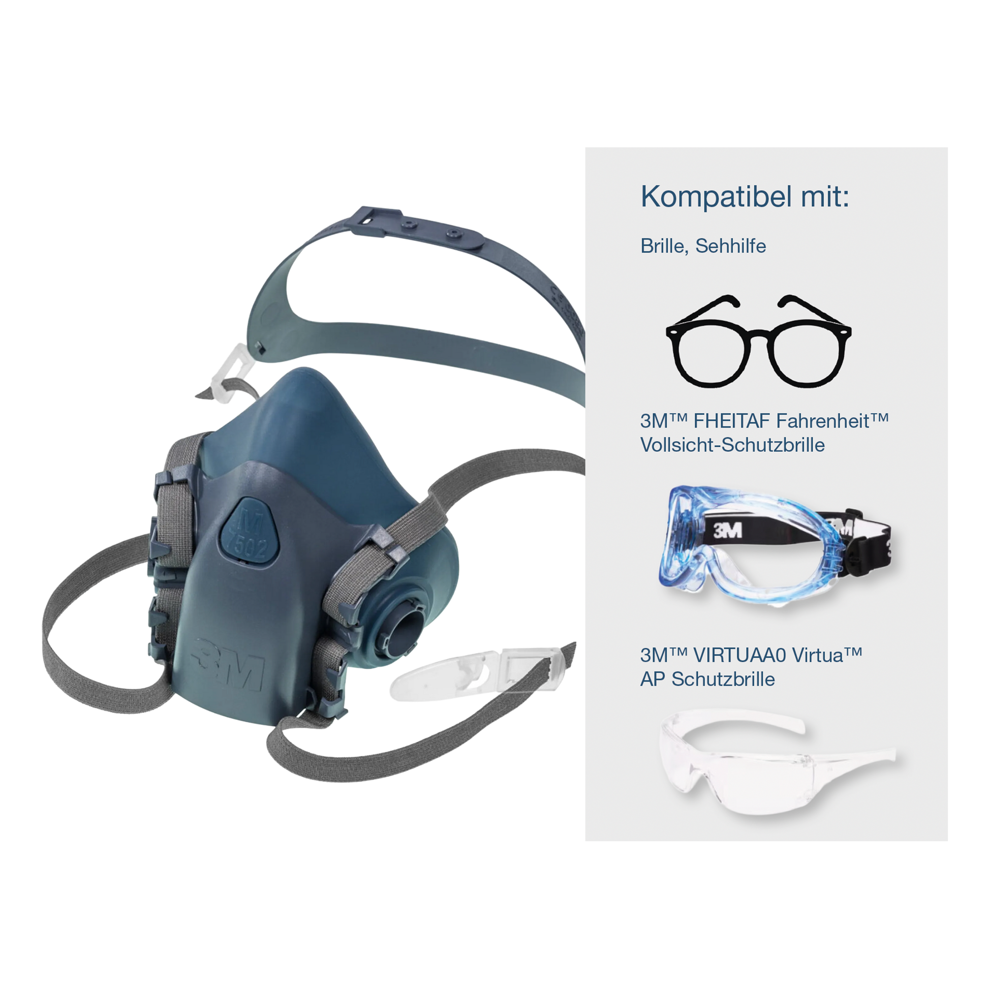 3M™ Reusable Half Mask Series 7500 