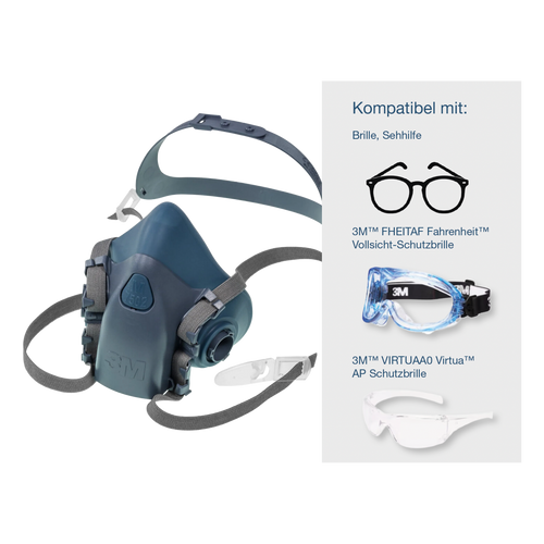 3M™ Reusable Half Mask Series 7500 