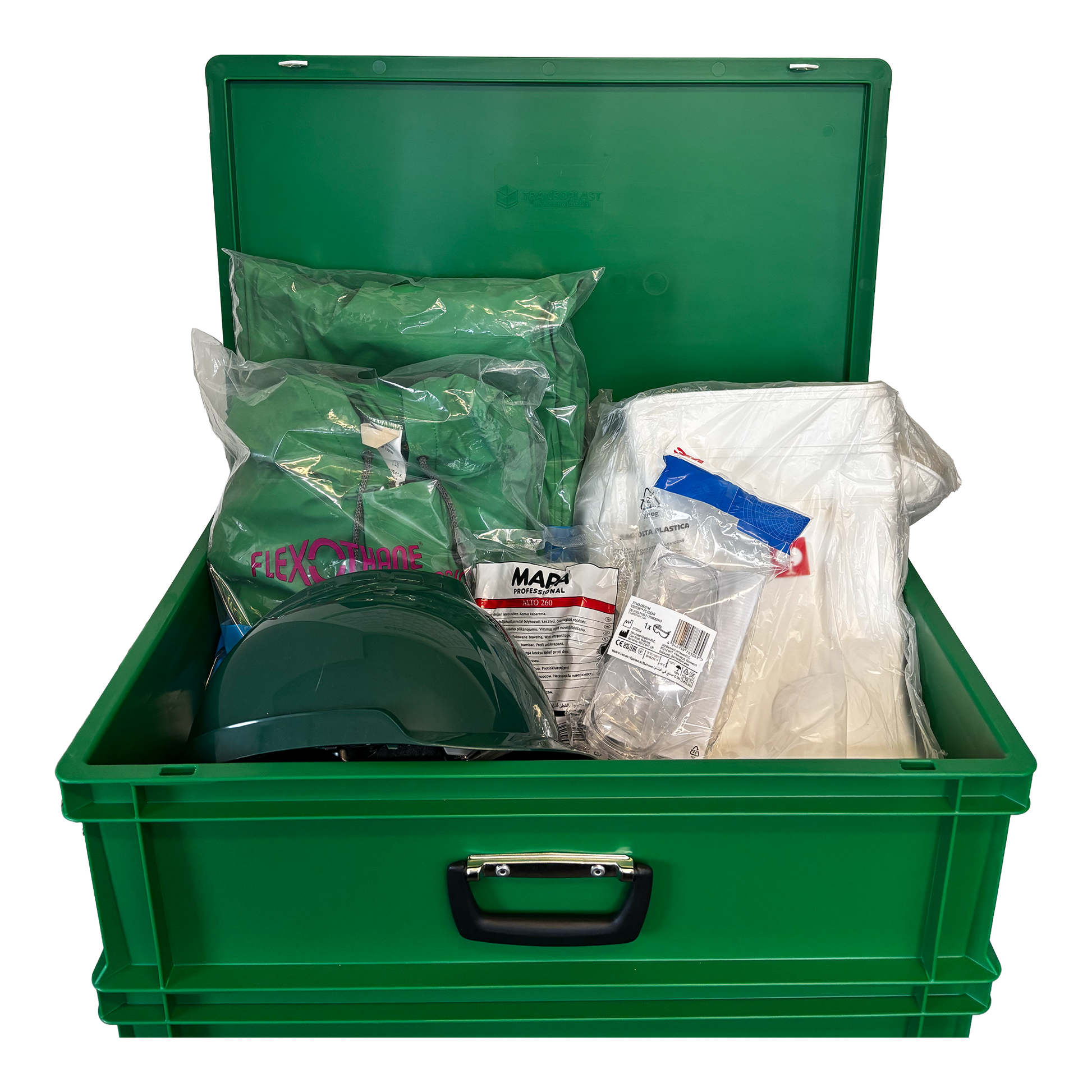 Hygiene set: protective equipment PPE – complete