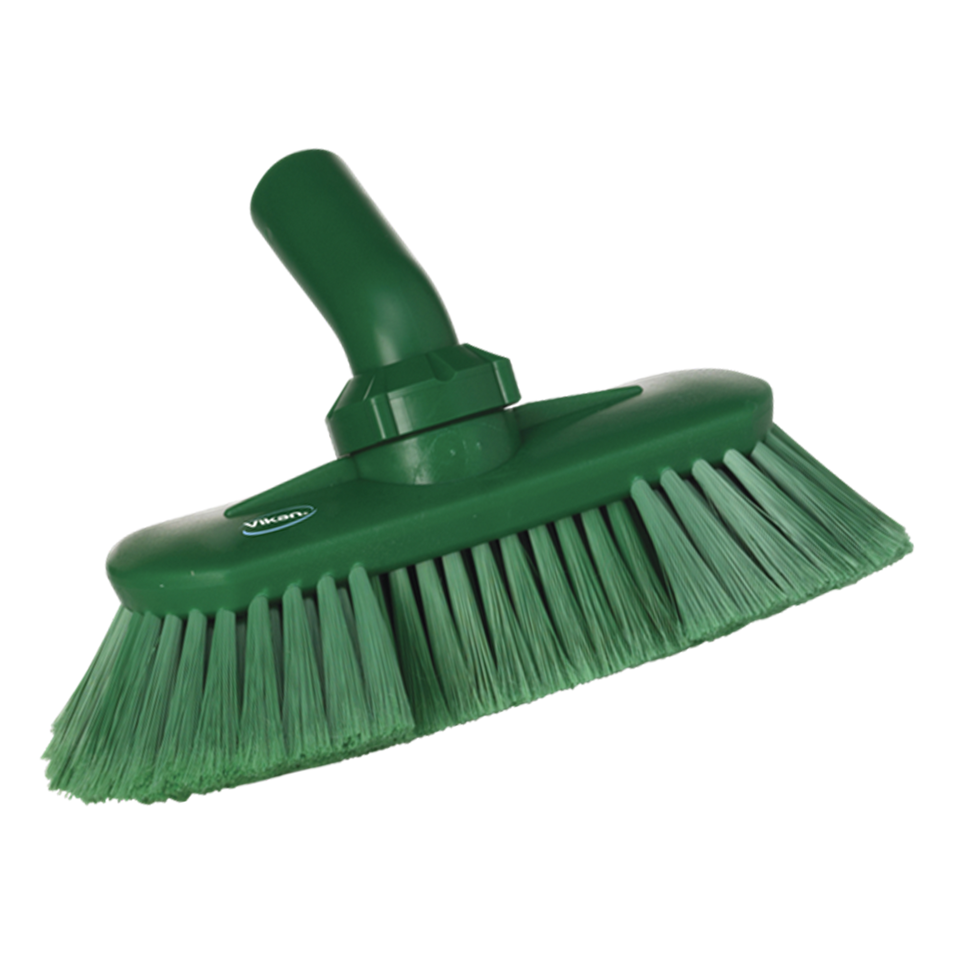 Washing brush with swivel joint &amp; water flow