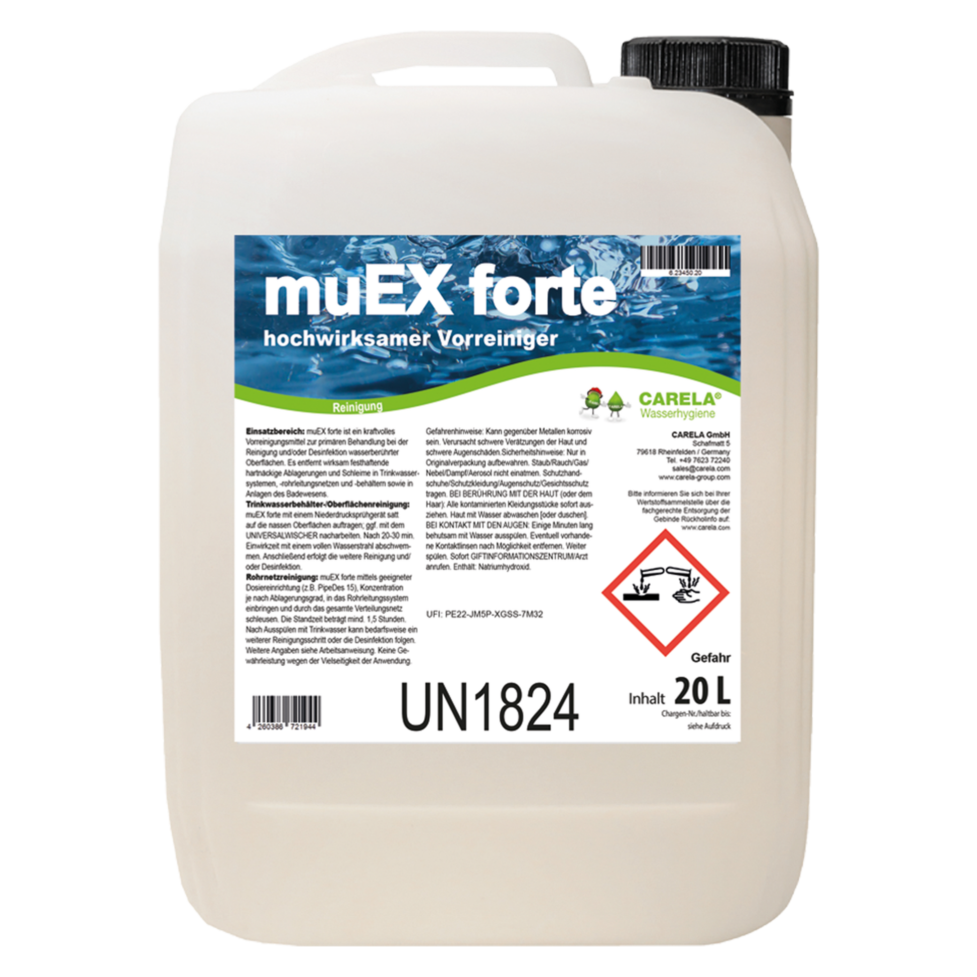 muEXforte | as a pre-cleaning step